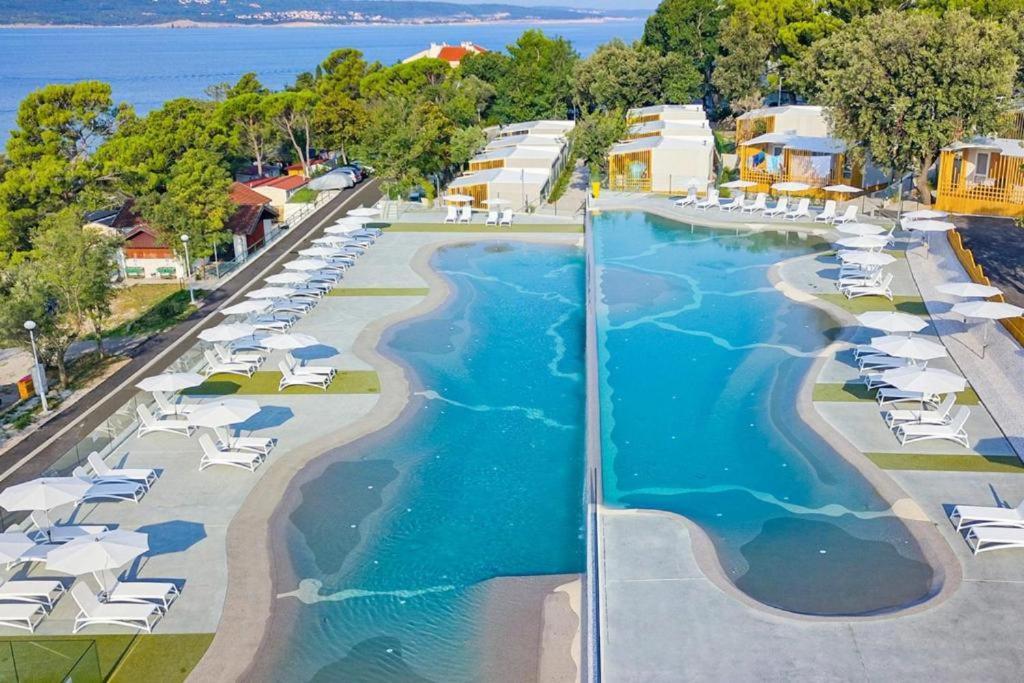 Sea House Pool & Jacuzzi, Bikes, Sup - Privilege Point Camping & Villas Selce Eksteriør bilde